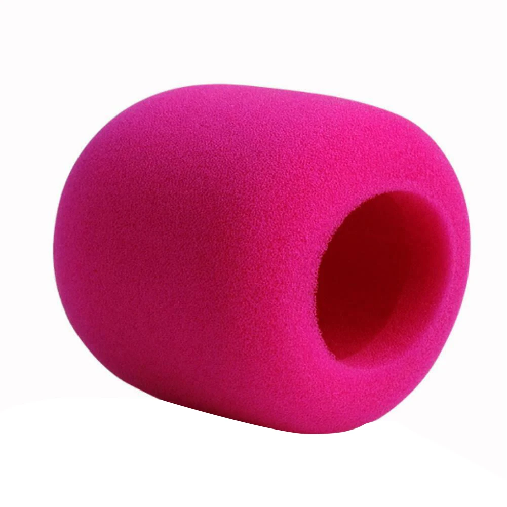 Comfortable Mic Foam Microphone Sponge Covers Professional Studio Windscreen Shield Handheld Microphone DJ Windproof Mic Sleeve