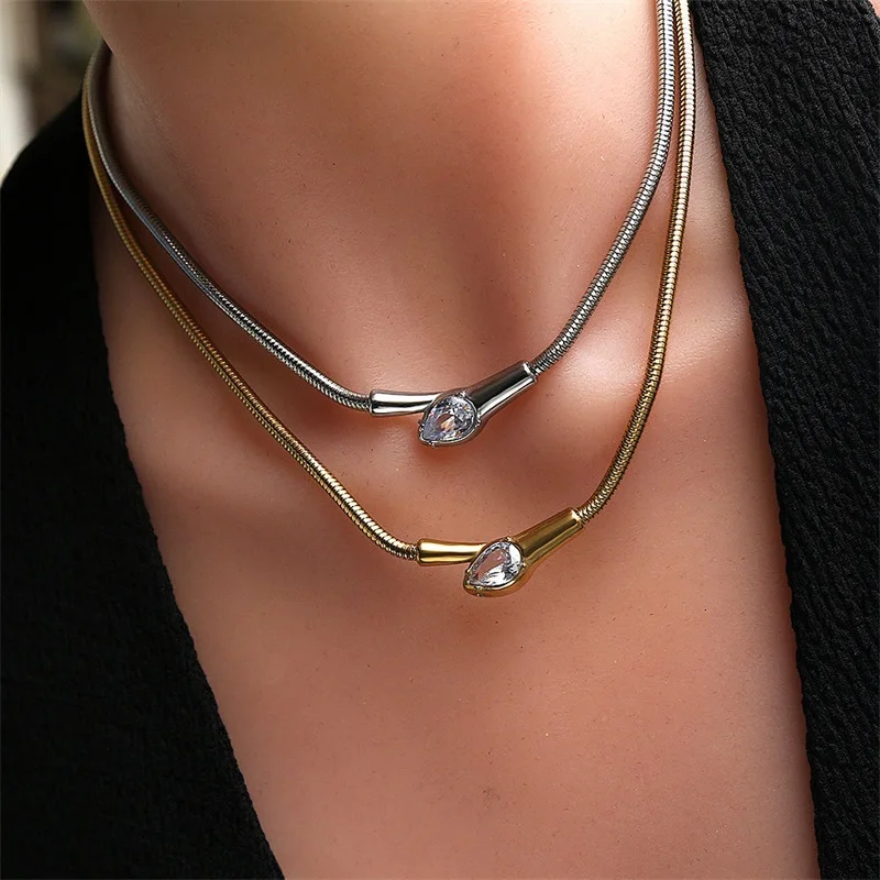GANEMLY Snakehead Necklace measurements