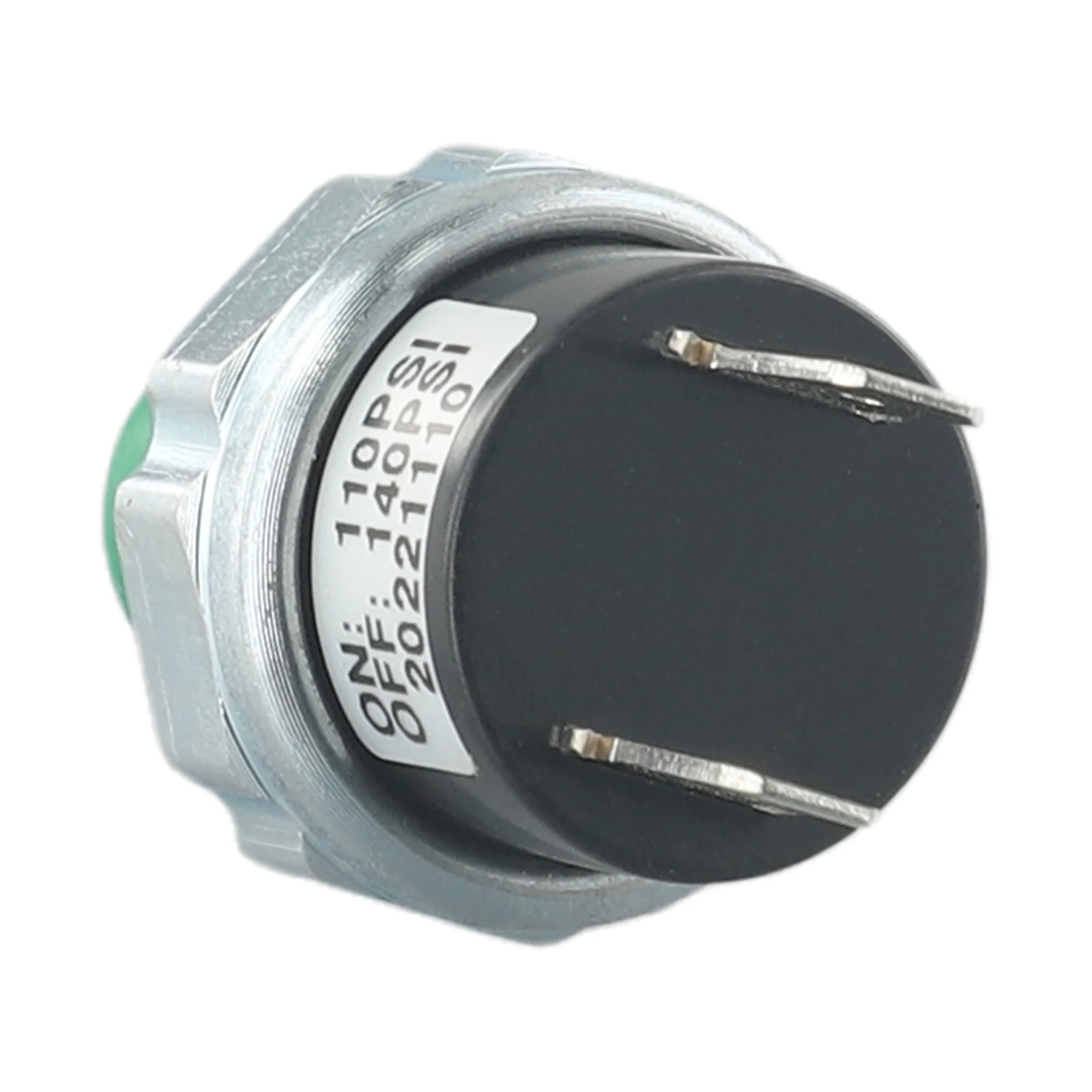 

Air Pressure Control Switch, Ideal for Air Compressors, 1/4 18 NPT Male Thread, Suitable for Air Suspension and Horn, 110 140PSI