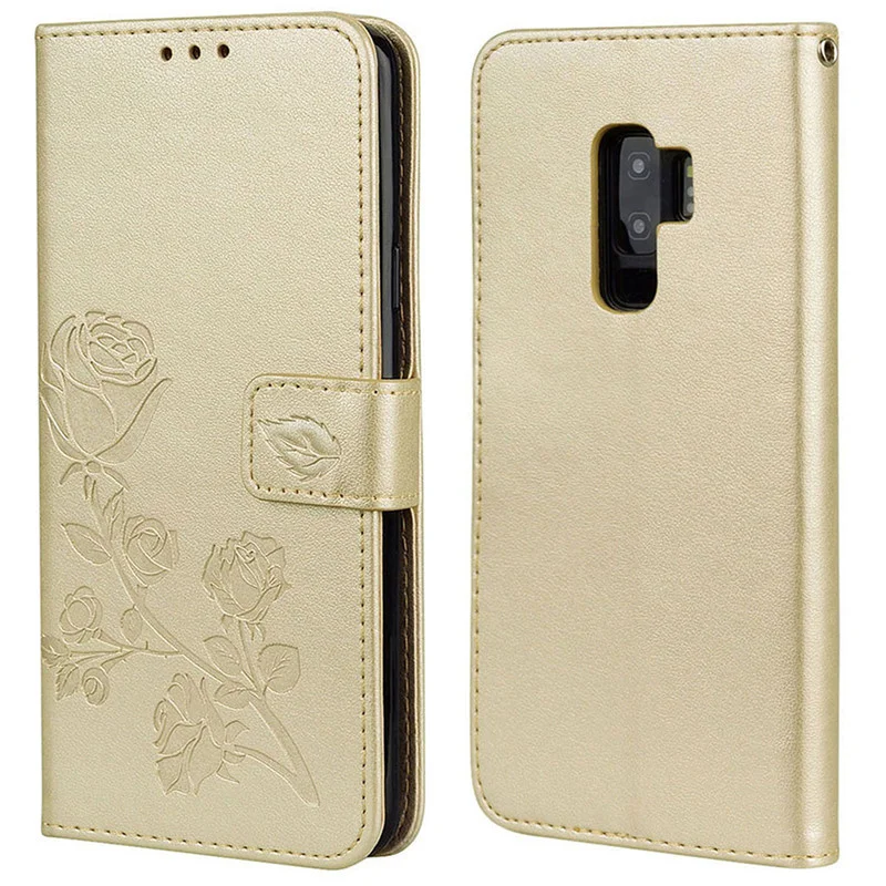 Luxury Wallet Case For Samsung Galaxy S9 Plus Case Cover Flip Leather Phone Case For Samsung Galaxy S9 Plus Mobile Phone Bag