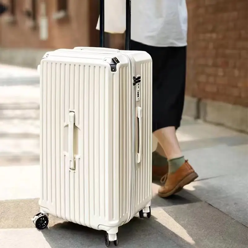 Suitcase Ultra-light Large Capacity 28-inch Trolley Case Travel Luggage with Password