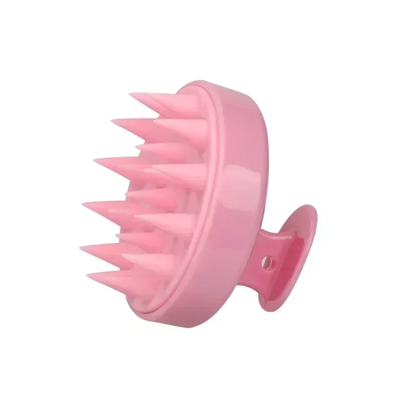 Plastic Silicone Massage Comb Scalp Massage Head Brush Bath Comb Brush Shampoo