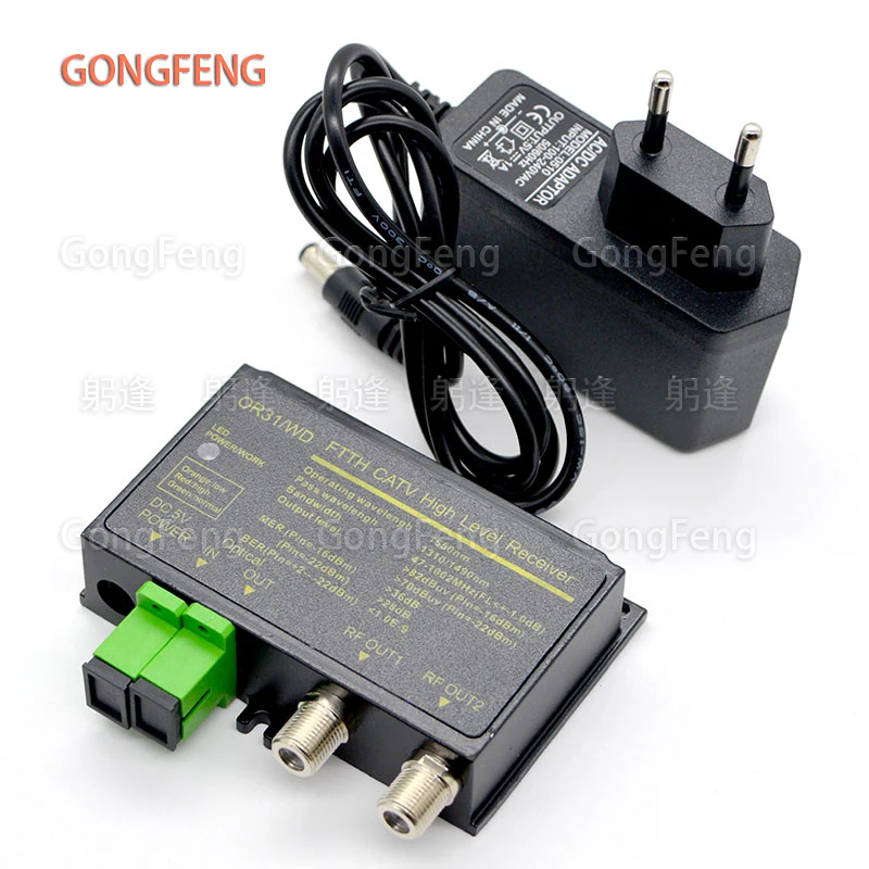 Nuevo receptor óptico OR31 FTTH CATV convertidor WDM de fibra