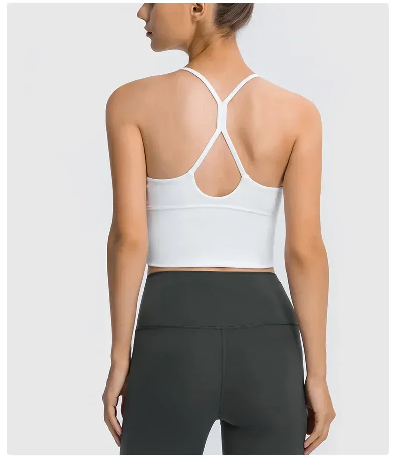 

Lemon Women's Bra Sports Bra Underwear Without Bones Cropped Gym Fitness Yoga Tank Top Jogging Workout Top Vest Women Clothing