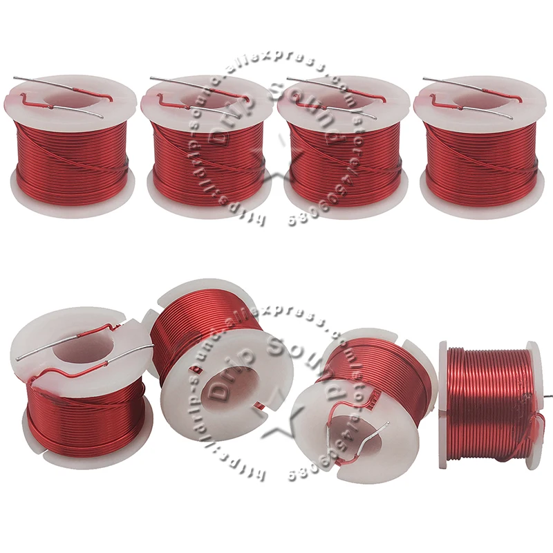 1個0.6 mm0.1mh-0.8mhオーディオアンプスピーカークロスオーバー