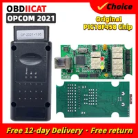 2021 OPCOM 200603a OP COM 1.95 PIC18F458 FTDI FT232RQ Chip For Op-e-l Car Diagnostic Scanner OP-COM V2021 For Cars Till 2021 1