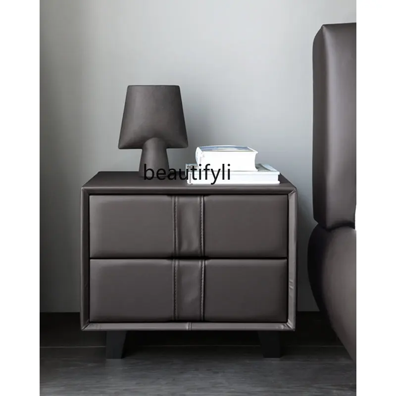 

yj Bedside Table Nordic Simple Modern Bedroom Complete Storage Cabinet