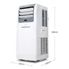 9000 BTU Home High Quality  Cooling and Heating with Wifi Mobile Portable Air Conditioner 1