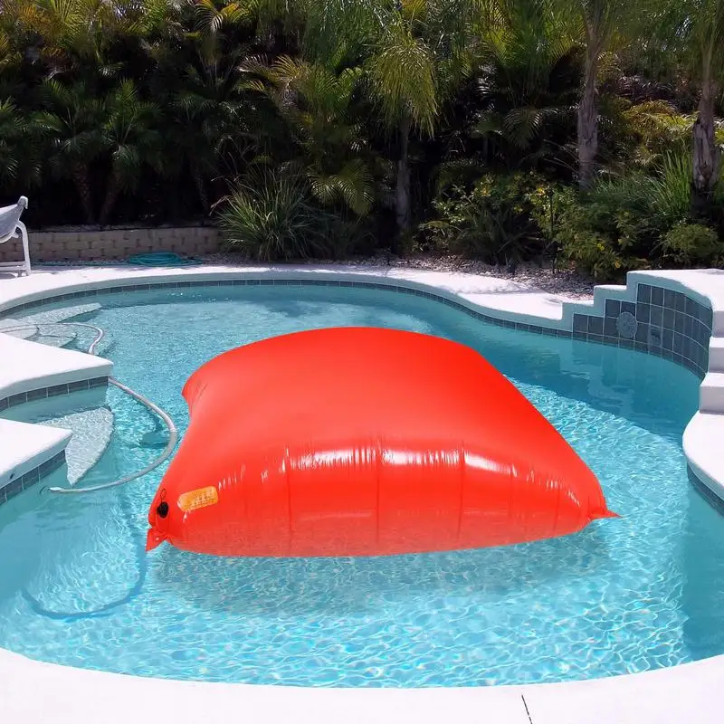 Oreiller D'hiver Gonflable Pour Piscine - épais, 2.4 M, Protection Contre La Glace, Feuilles Et Neige