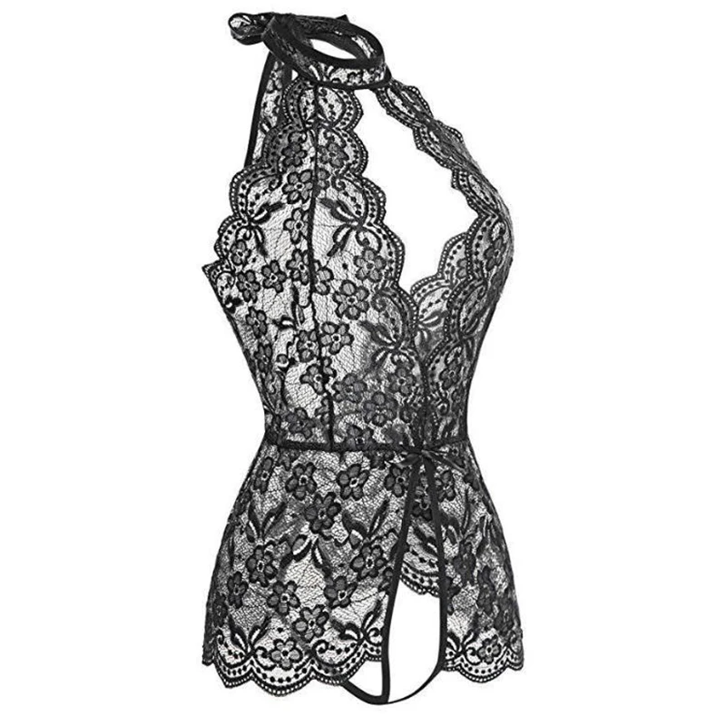 Erotic Lingerie Sexy Women Lace Open Bra Intimates Temptation Underwear Set Backless Bras Bodysuit Thong Bralette Sets Lenceria bra and underwear set