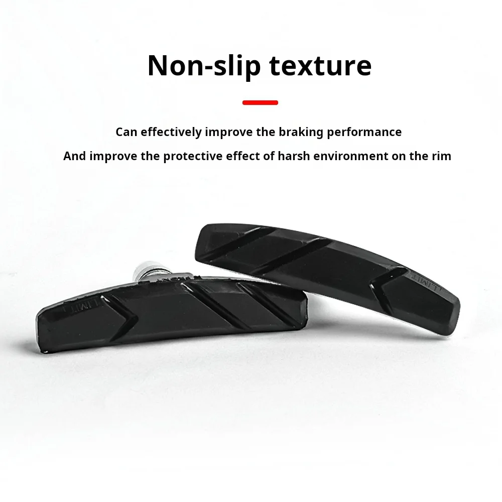 Bicycle V-brake Brake Leather Anti-skid Texture Wear-resistant Durable Mountain Bike Accessories