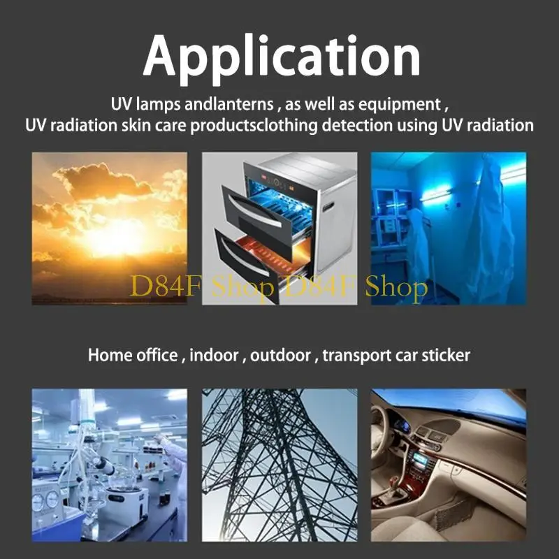 D84F 태양광 강도 시험기 휴대용 UV 시험기용 휴대용 UV 강도 측정기 UV..