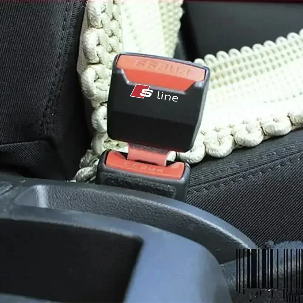 Car seat belt clip extender, safety buckle For Audi Sline S6 S7 SQ5 SQ7 A3 A4 A5 A6 A7 A8L Q3 Q4 Q5 Q6 Q7 Q8 TT
