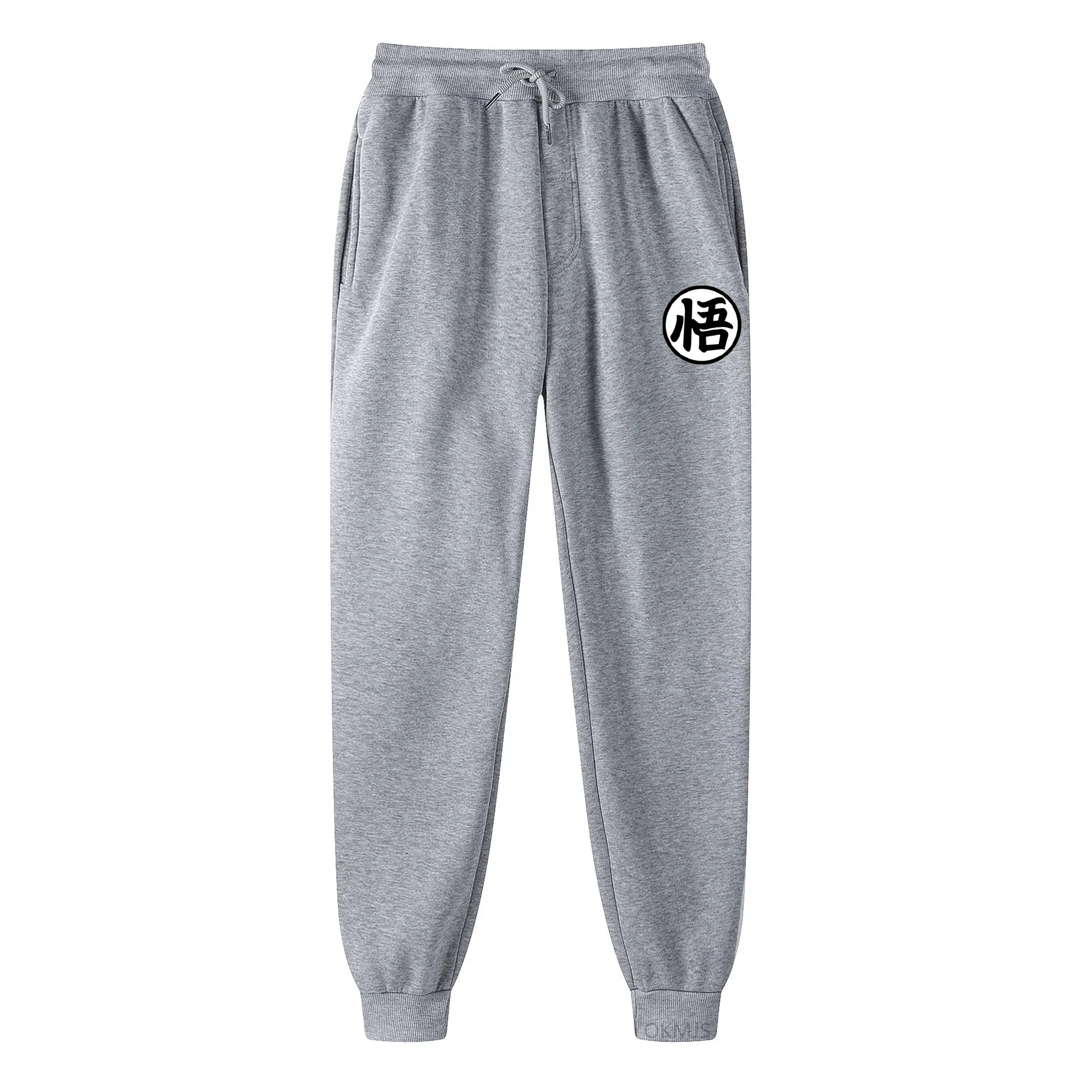 Brand fitness Men Sweatpants trousers Sports Clothes Joggers Sweat Pants Japan Anime Goku Print Hip Hop Streetwear sport jogging trousers,fleece sweatpants