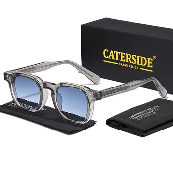 CATERSIDE Small Square Frame Unisex Sunglasses