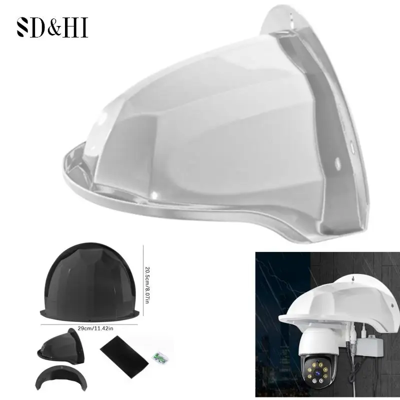 Protective Covers Shield Wall Waterproof Rainproof Cover Turret Dome Cameras Protection Box Security Camera Protection Case security camera cover