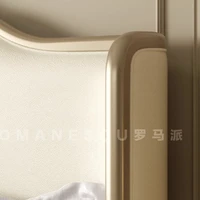Lit double 180x200cm avec cadre et tête de lit, lit matrimonial de luxe, base Queen, mobilier de chambre moderne pour adultes, en liquidation 6