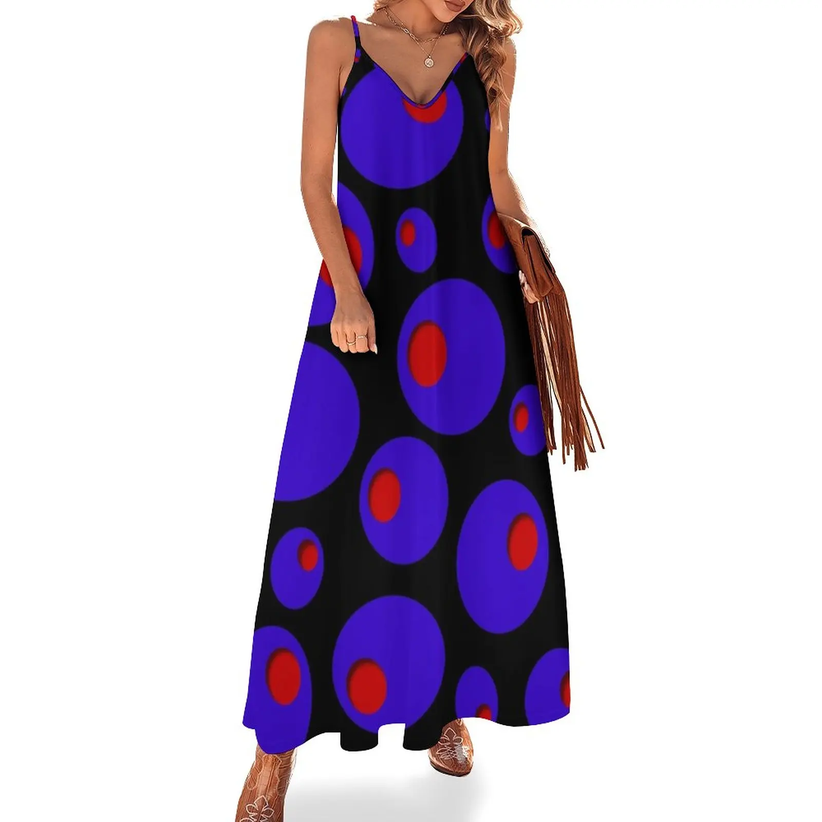 

Blue Olives & Red Pimentos Sleeveless Dress Party dresses Clothing