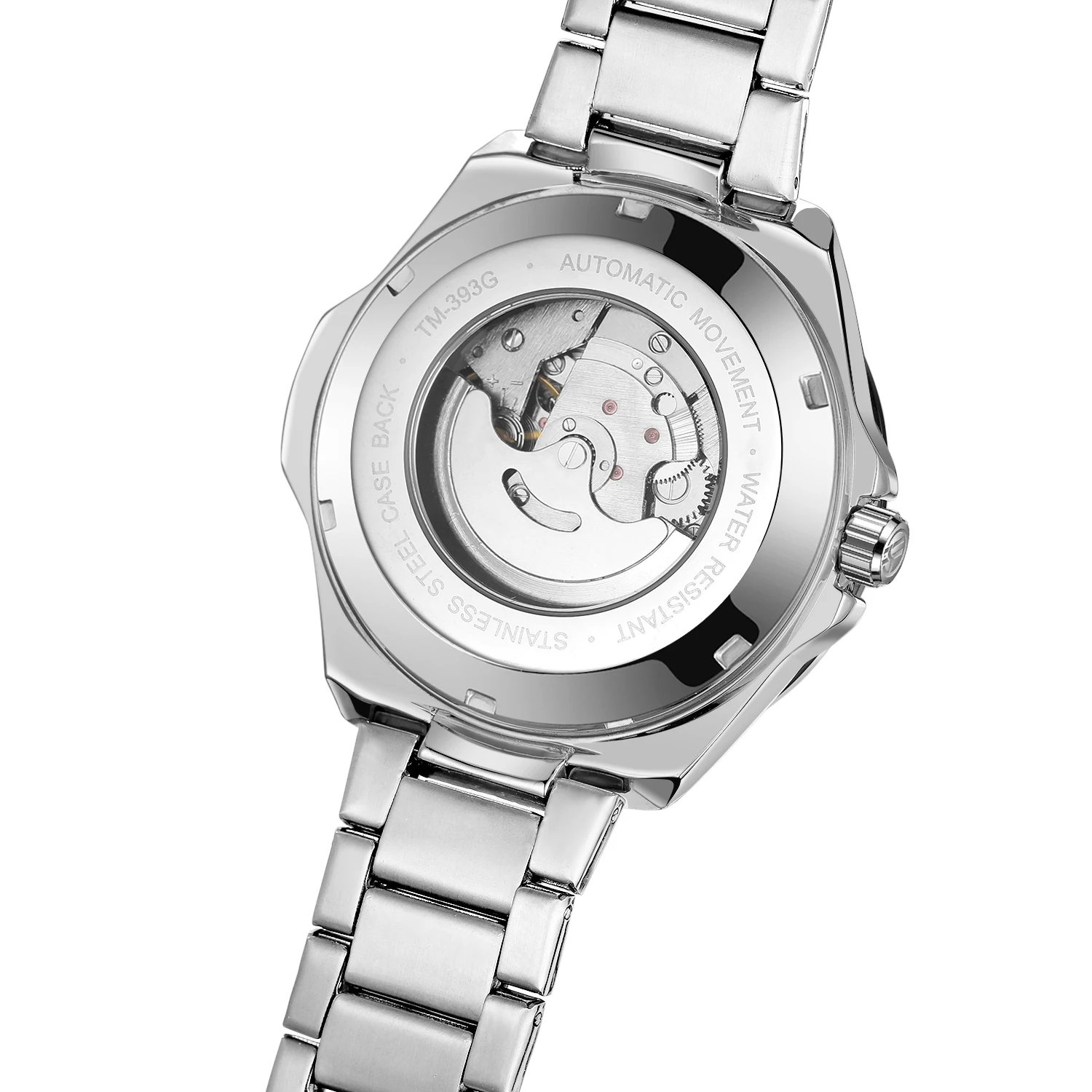 High Quality Forsining Newest Luxury Wrist Watches Men's Automatic Self Wind Mechanical Stainless Steel Strap Watch For Men