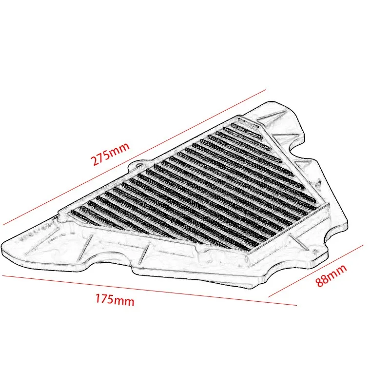 SPRINT FILTER PM111S – Hochleistungs-Luftfilter Für Kawasaki Z1000, Versys 1000 & Mehr