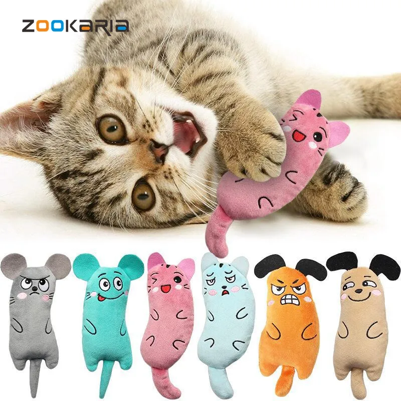 

Rustle Sound Catnip Toy Cats Products for Pets Cute Interactive Plush Cat Toys for Kitten Teeth Grinding Chewing Pet Accessories