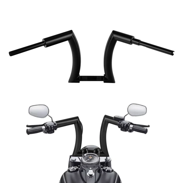 Motorcycle 14 Inch Rise Ape Hanger Bar Handlebar For Harley