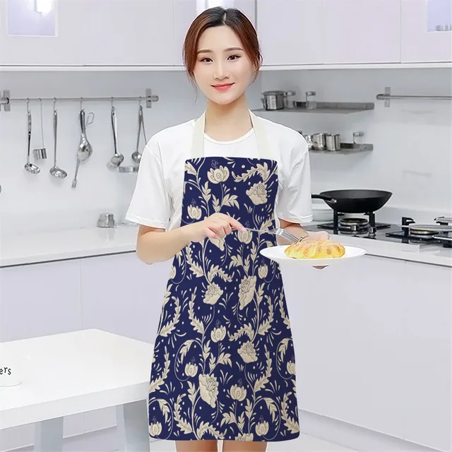 인쇄면과 린넨 앞치마