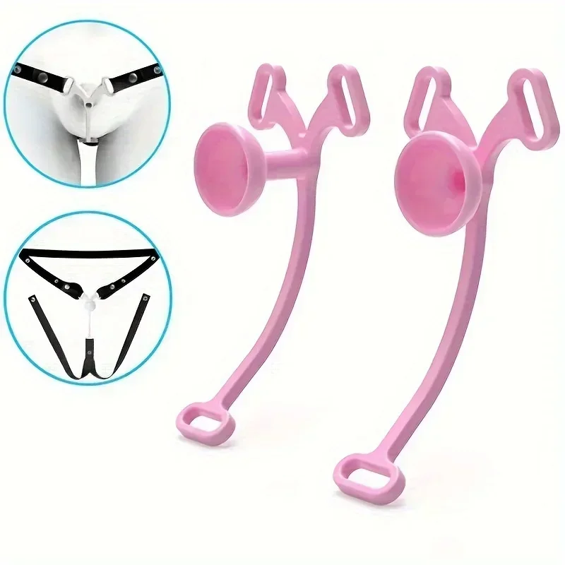 Sissy Chastity Cage Upgrade FUFU Clip Inverted Chastity Men Belt Bondage Device Flat Penis Erotic Sextoy Male To Female