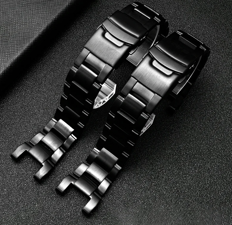 

Watch Accessories Strap FOR CASIO GA-1000/1100 GW-A1100/A1000 Wristwatch Band Solid Stainless Steel Bracelet 16MM Chain