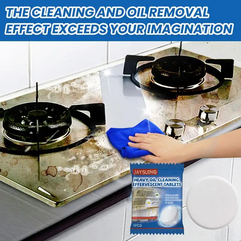 

10 шт., масляные таблетки для чистки кухонных плит