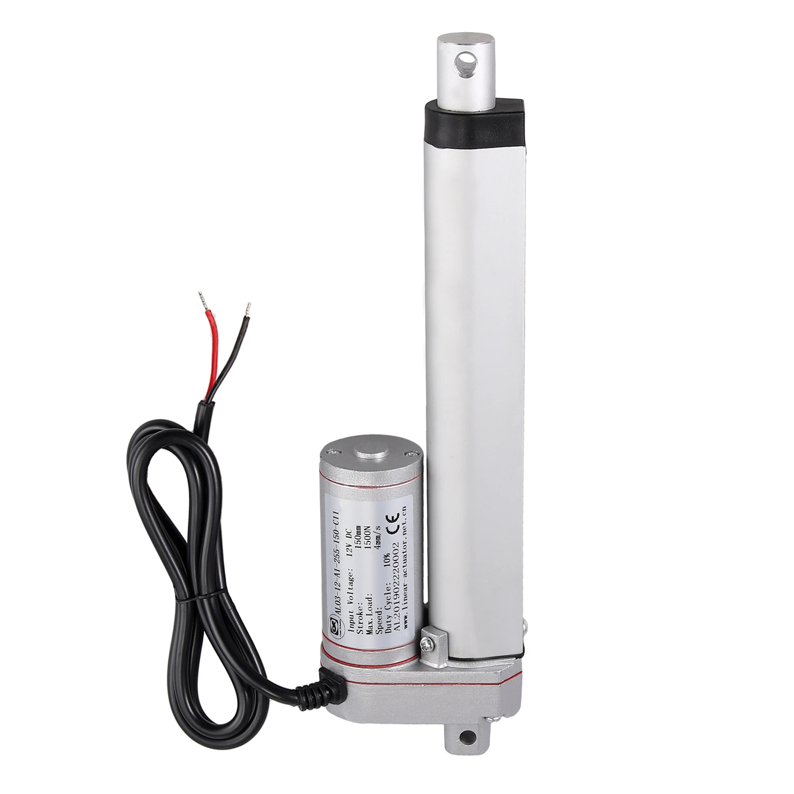 Linear Actuator Motor Dc 1500N 12V Linear Actuator Motor Metal Gear Electric Linear Actuator 12v Motor Moving Distance Stroke 50mm 100mm 150mm