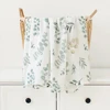 Bamboo Baby Blankets Newborn Baby Stuff Cotton Baby Muslin Swaddle Wraps Kid Blanket Soft Print Infant Towel Wrap 5