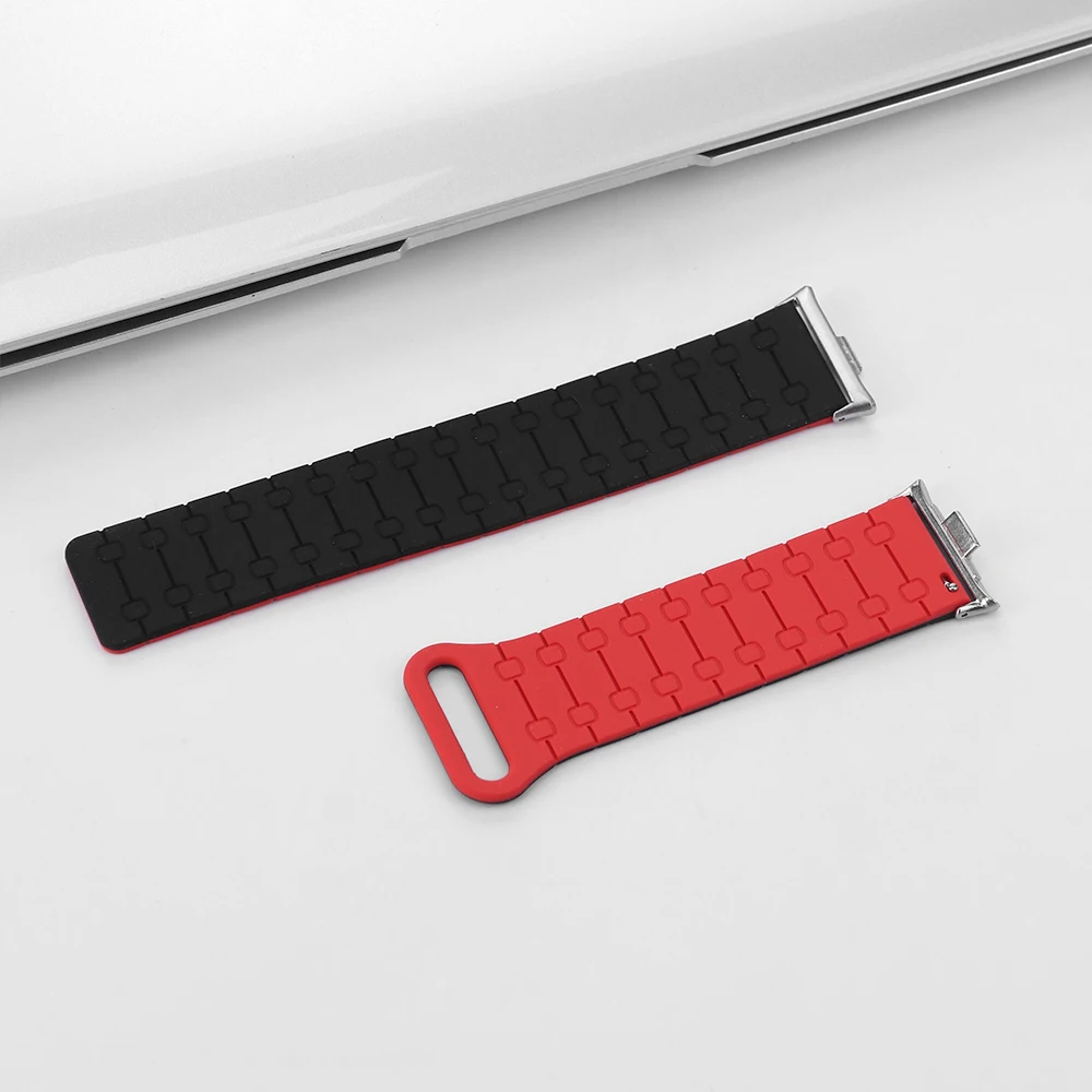 Sport Magnetic Silicone Strap - Soft Wristband Bracelet Accessory