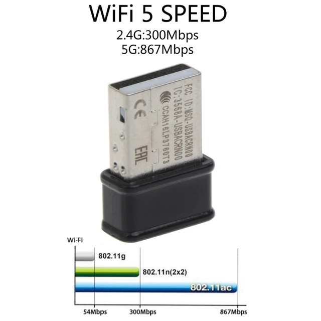 Clef WiFi usb nano 300 Mbps 802.11N