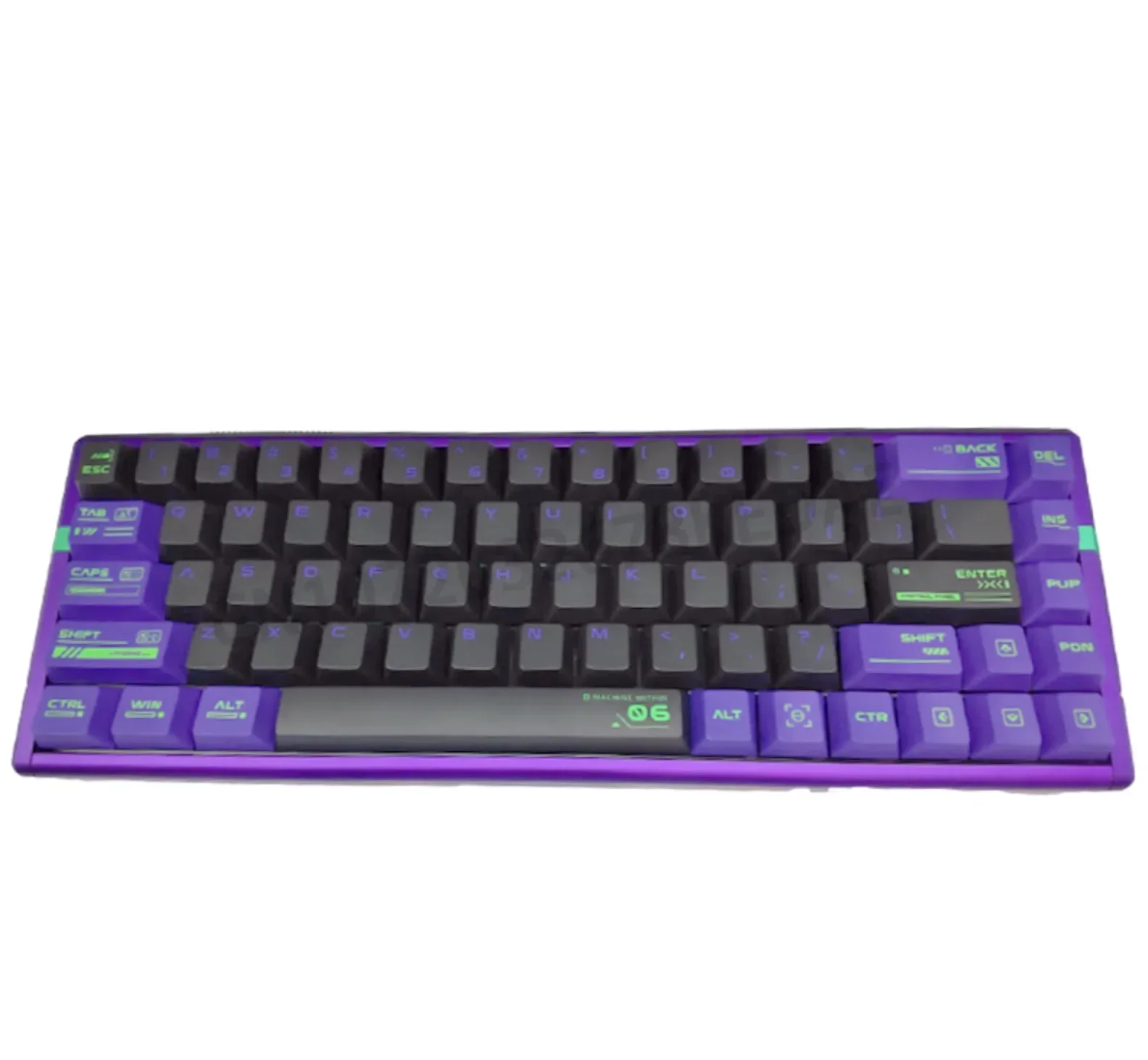 New ATK RS6 Gaming Mechanical Keyboards Magnetic Switch Aluminium 