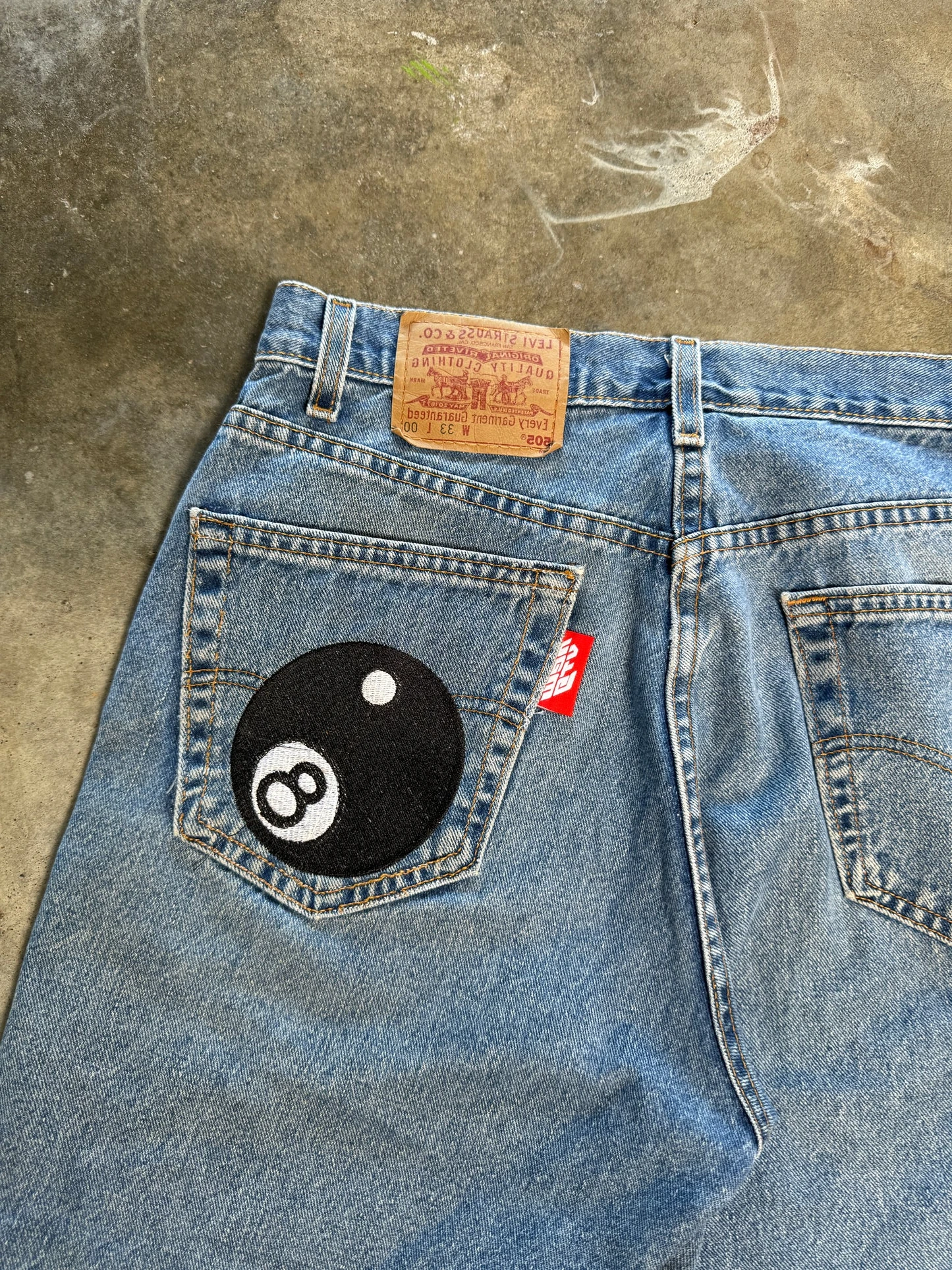 Denim Shorts Streetwear Shorts Y2K Jeans Mens Harajuku Gothic Hip Hop Embroidery Retro Black Baggy Denim Gym Shorts High Waist Casual