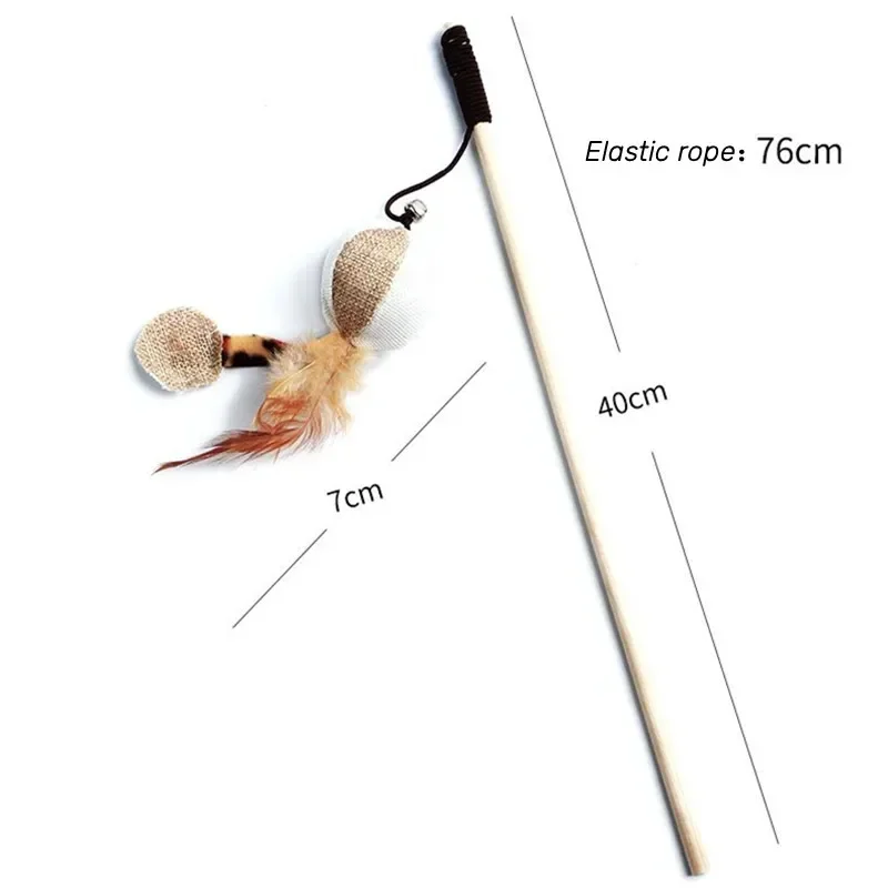Feather Cat Teaser Wand 6