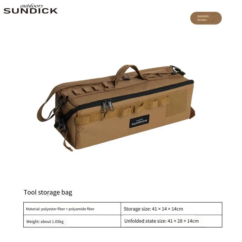 1pc Outdoor Camping and Cooking Tools Miscellaneous Storage Bag Camp Hammer Handbag Waterproof and Durable Shoulder Bag