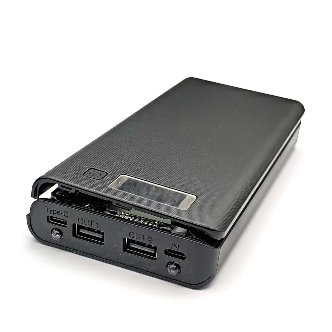 DIY Power Bank 18650 Battery Case Power Bank Battery Storage Box Powerbank Box Charger Shell Case 8*18650 Micro Type-c Interface battery storage box power bank case battery power bank box power bank