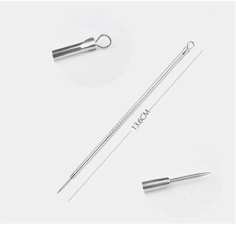 5Pcs/Lot stainless beauty blackhead comedone acne pimple blemish extractor remover needles makeup sets professional makeup set makeup kit