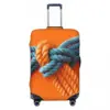 Colorful Graffiti Suitcase Cover 3D Print Knot Travel Perfect Flight Travel Elastic Luggage Case Protection 2