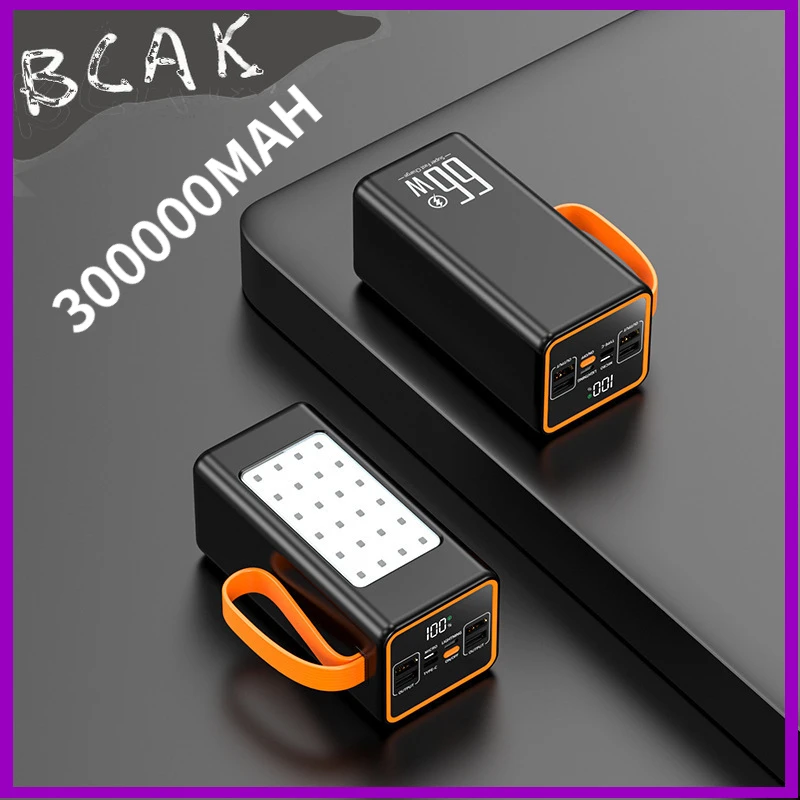 

Улучшенная версия супер портативного зарядного устройства на 300000 мАч с фонариком для кемпинга на открытом воздухе 10000 мАч 20000 мАч BCAK