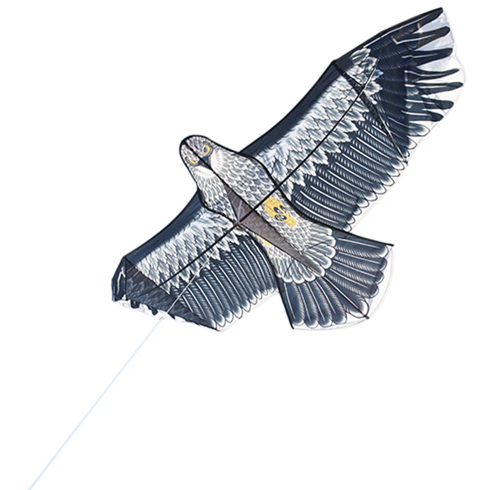 1.5M/1.8M Big Eagle Kite Facile Da Volare Nella Brezza Big Steel Eagle Golden Eagle Belt Sport All'Aria Aperta