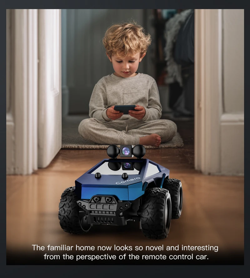 Rc Stunt Car With Hd Fpv Camera And App Control For Kids & Adults_voghion.com