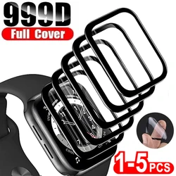 Premium Full Screen Protector for Apple Watch Ultra - Soft Glass Film (5pcs)