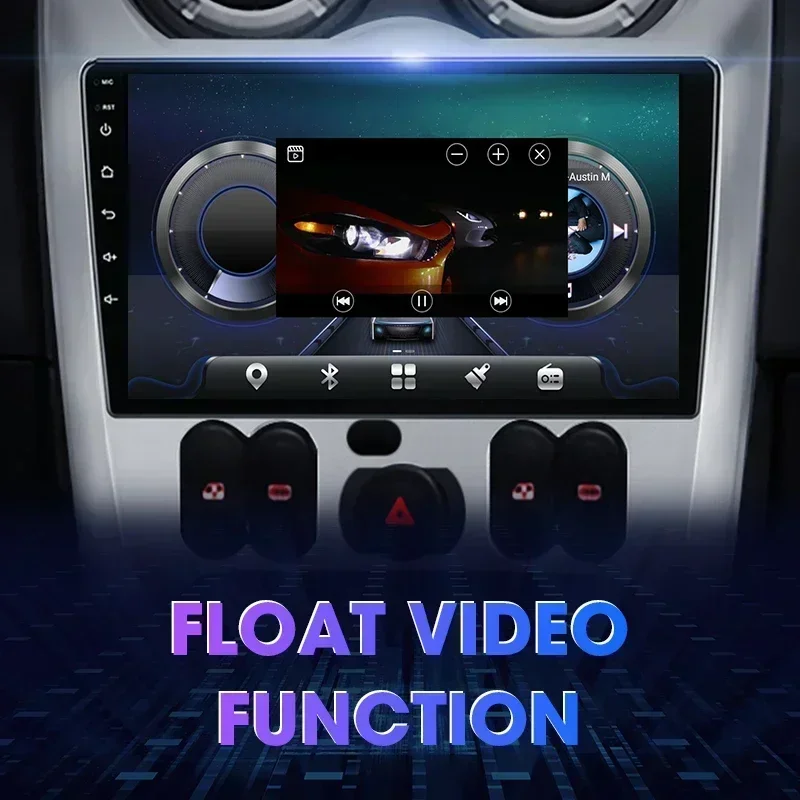 2Din 4G Wifi Android 12 For Renault Logan 1 Sandero 2009-2015 Largus Dacia Duster Car Radio Multimedia Player Carplay Stereo DVD