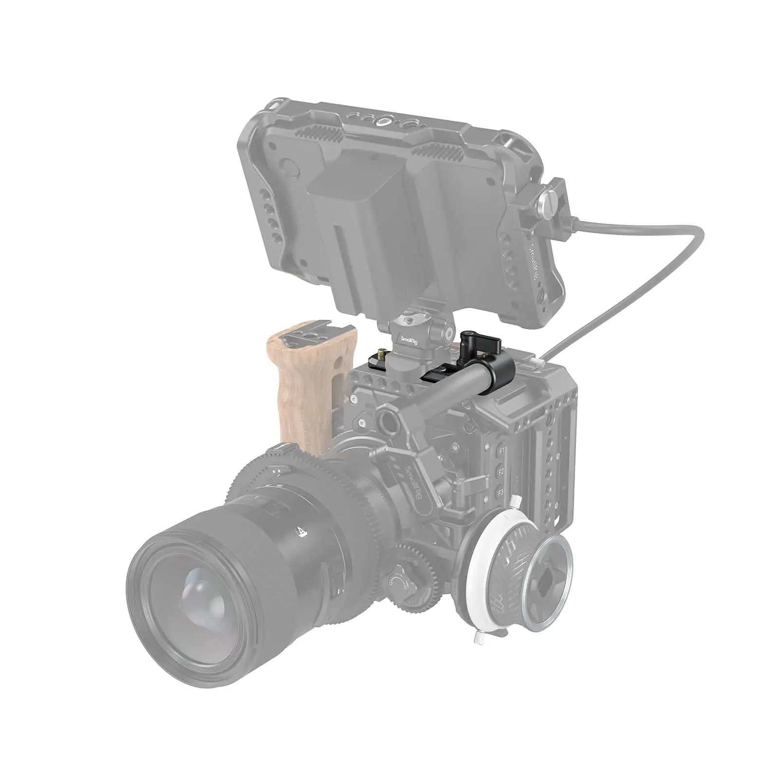 Rod Clamp with NATO Rail Lightweight and Pportable Compatible with Standard 15m
