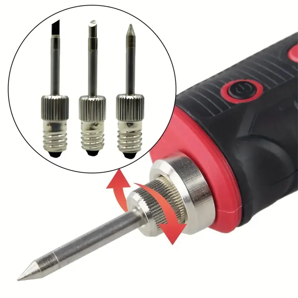 Soldering Iron Tips 1pc E10 Interface USB Soldering Iron Head Replacement Tips For Welding Outdoor