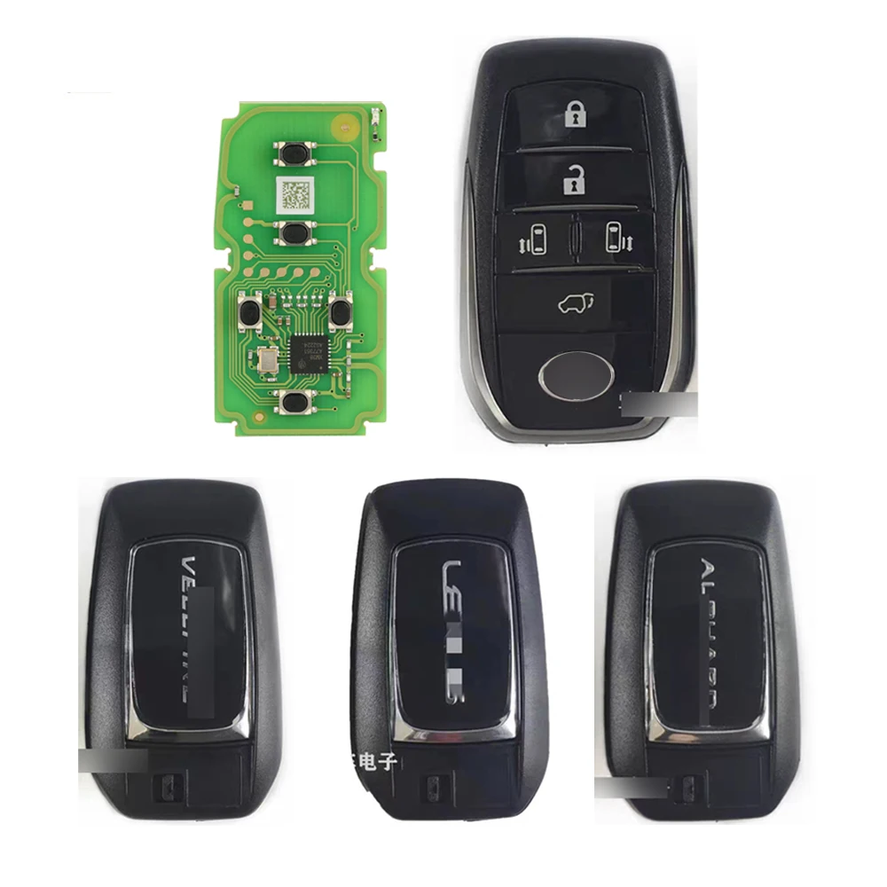 

Xhorse VVDI XSTO20EN TO Y.T XM38 смарт ключ PCB для Toyota Lexus 5 корпус кнопки
