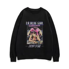 

Cartoon Anime Hentai Waifu Lewd Sexy Senpai Love Hentai Ahegao Otaku Vaporwave Men Women Creative New Pullover Manga Sweatshirt